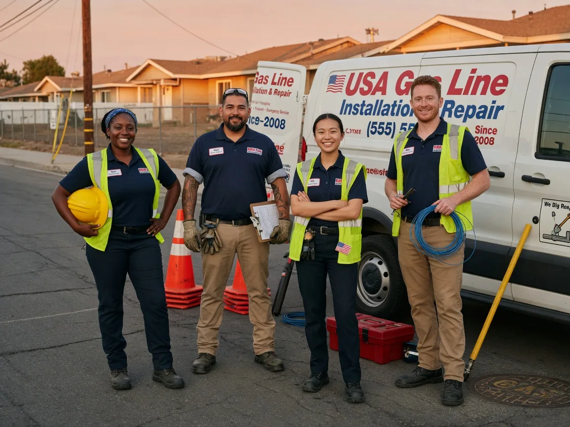 Gas Line Installation company in Sallisaw, OK